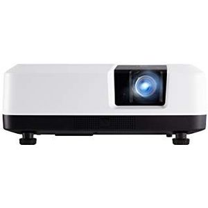 Viewsonic LS700HD Laser DLP Beamer (Full-HD, 3.500 ANSI Lumen, HDMI, USB, 10 Watt Lautsprecher, 1.3x optischer Zoom) weiß
