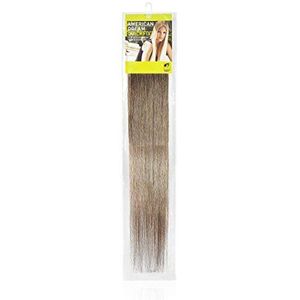American Dream Einteilige 100% Echthaar-Clip-In-Extensions Farbe 30 - Dunkelblond - 61cm, 1er Pack (1 x 1 Stück)