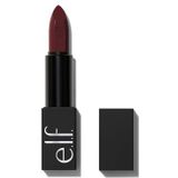 e.l.f. O Face Satin Lipstick, Reichhaltig Pigmentierter, Pflegender & Langanhaltender Cremiger Lippenstift, Mit Jojoba, Vegan & Tierversuchsfrei, Smolder, 3,8 g