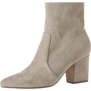 Amazon Essentials Damen Anliegender Stiefel mit elastischer Ferse, Taubengrau Mikro Wildleder, 42 EU