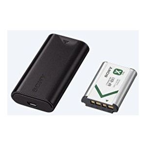 SONY KIT BATTERIE ET CHARGEUR DE VOYAGE USB ACCTRDCX, Schwarz
