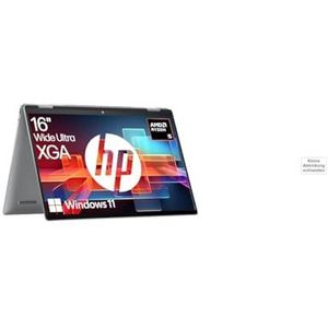 HP Envy x360 2-in1 Laptop | 16” WUXGA Touchscreen | AMD Ryzen 5 8640HS | 16 GB LPDDR5 RAM | 512 GB SSD | AMD Radeon-Grafikeinheit | Windows 11 Home | Copilot+ | QWERTZ | Silber 700 Multi Pen