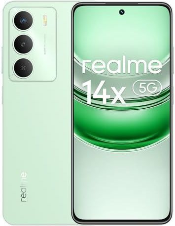 realme Smartphone 14x 5G 128GB 6GB Peridot Green