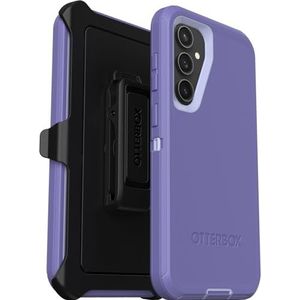 OtterBox Galaxy S23 FE Defender Series Schutzhülle – Mountain Magesty (lila), robust und langlebig, mit Portschutz, inklusive Holster-Clip-Ständer
