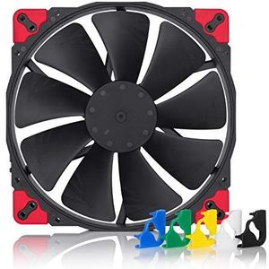 Noctua NF-A20 PWM chromax.black.swap, Leiser Premium-Lüfter, 4-Pin (200x30mm, Schwarz)