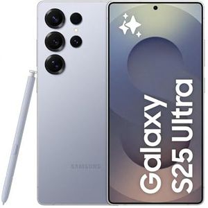 Samsung Galaxy S25 Ultra AI Smartphone mit Galaxy AI, Ohne Vertrag, Handy mit Android, 12 GB RAM, 1 TB Speicher, 200-MP-Kamera, Titanium Silverblue, 3 Jahre Herstellergarantie
