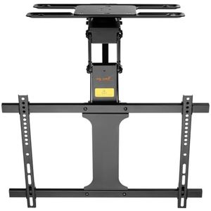 My Wall TV-Deckenhalterung HL47ML Motorisiert&Klappbar für Flachbildschirme mit Smart Home Steuerung für 32-75 Zoll, Belastung bis 35 kg mit 180° Drehfunktion