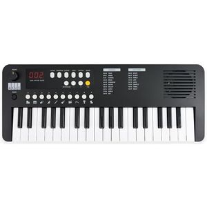 Axus Tragbares 37 Mini-Keyboard In Mitternachtsschwarz – Lustiges E-Piano Für Anfänger, Usb-C Oder Batteriebetrieb