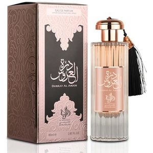 Al Wataniah Durrat Al Aroos Parfüm, blumiger und fruchtiger Duft, 100 ml, zarter und eleganter Duft, ideal für den täglichen Gebrauch und besondere Anlässe