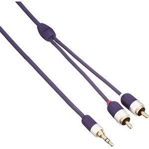 Furutech ADL iD-35R 3,5mm Klinke Stecker auf 2 x Stereo Cinch