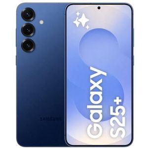 Samsung Galaxy S25+ AI Smartphone mit Galaxy AI, Ohne Vertrag, Handy mit Android, 12 GB RAM, 256 GB Speicher, 50-MP-Kamera, Navy, 3 Jahre Herstellergarantie [Exklusiv auf Amazon]