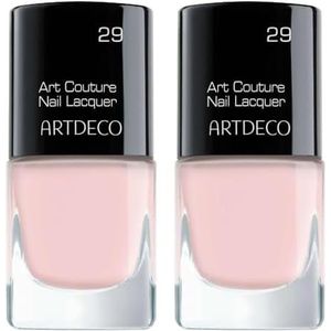 ARTDECO Art Couture Nail Lacquer - Nagellack mit einzigartigem Vinyl-Gloss Effekt in Mini-Edition - 1 x 5 ml (Packung mit 2)