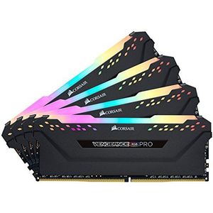 Corsair VENGEANCE RGB PRO 128GB (4x32GB) DDR4 3600 (PC4-28800) C18 Desktop Speicher - Schwarz
