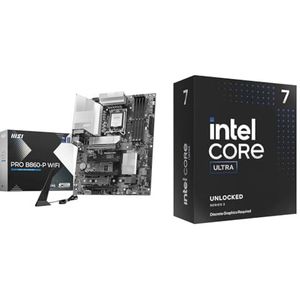 MSI PRO B860-P WiFi Mainboard + Intel® Core™ Ultra 7 265KF Prozessoren 20 cores
