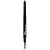 Wet n Wild, Ultimate Brow Retractable Pencil, eindrehbarer Augenbrauenstift mit dreieckiger Präzisionsspitze, pigmentierter Farbe für perfekt definierte Augenbrauen, Mittleres Braun