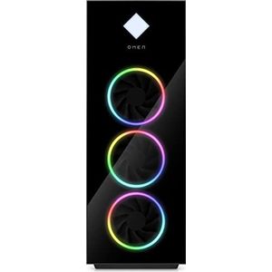 HP Omen 45L GT22-0025ns Gaming-PC (AMD Ryzen 7 5800X, 16 GB RAM, 1 TB SSD, NVIDIA GeForce RTX 3070 Ti, Windows 11 Home), Schwarz