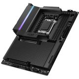 NZXT N9 X870E - AMD X870E AM5 ATX Gaming-Mainboard für Ryzen 9000/8000/7000-20+2+1, DDR5, 4X M.2, PCIe 5.0, Wi-Fi 7, 5GbE, USB 4 – Vollmetallabdeckung, M.2 Schnellverschluss – Schwarz