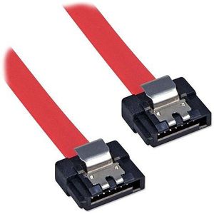 LINDY 33561 – Internes SATA - Kabel mit extrem kurzen Latch-Steckern – 0,7m
