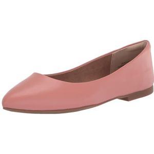Amazon Essentials Damen Ballerinas mit spitzem Zehenbereich, Staubrosé, 39 EU Weit