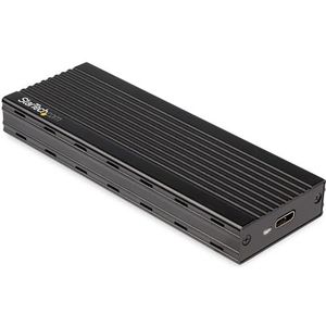 StarTech.com M.2 NVMe SSD-Gehäuse für PCIe-SSDs (USB 3.1 Gen 2 Type C, Thunderbolt 3-kompatibel)