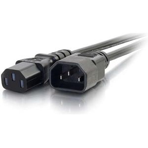 C2G 3 Meter 16 AWG Computer-Verlängerungskabel (IEC320C13 zu IEC320C14) 9 Fuß Wasserkabel/Stromkabel, 88504