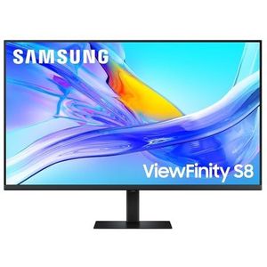 Samsung 37 Zoll ViewFinity S8 S80UD, 4K UHD / 2160p (3.840 x 2.160), PC-Monitor, Bildschirm, HDR10, USB-C, LAN, Easy Setup-Ständer, Eye Saver Mode, Flicker Free, LS37D804UAUXEN