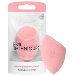 Real Techniques New Foam Technology Miracle Powder Schwamm für gleichmäßiges Auftragen von Puder
