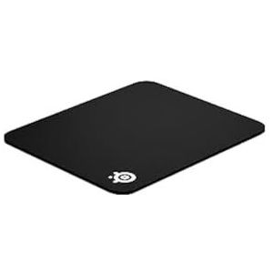 SteelSeries QcK Gaming Surface - Mitteldickes Tuch - Mauspad aller Zeiten - Peak Tracking und Stabilität - Schwarz