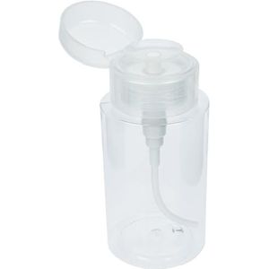 Fantasia 29000 Menda-Pumpflasche Kunststoff, leer, für 250 ml Nagellackentferner, Höhe: 14 cm