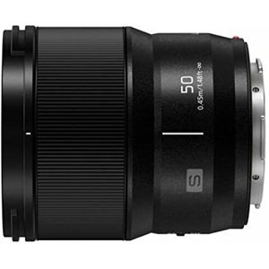 Panasonic LUMIX S Series Kameraobjektiv, 50 mm F1.8 L-Mount Wechselobjektiv für spiegellose Vollformat-Digitalkameras, S-S50 schwarz