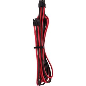 Corsair Premium Sleeved Netzteil EPS12V/ATX12V-Kabel Typ4 (Generation 4-Serie) Rot/Schwarz