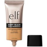 e.l.f. Soft Glam Satin Foundation, Mittlere Deckkraft, Langanhaltend & Aufbaubar, Für ein Glattes, Satinartiges Finish, Vegan & Tierversuchsfrei, 32 Medium Neutral