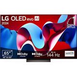 LG OLED65C47LA TV 65"" (165 cm) OLED evo Fernseher (α9 Gen7 4K AI-Prozessor, webOS 24, Dolby Vision, bis zu 120Hz) [Modelljahr 2024]