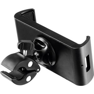 Durable Tablet Klemmhalterung Tough CLAMP XL, 360° drehbar für Tablets 7-13"", für Regalböden/Stangen, schwarz, 894601