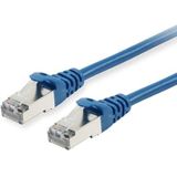 Equip Patchkabel RJ45 Cat6A S/FTP (S-STP) PIMF 7,50 m Blau
