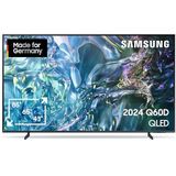 Samsung QLED Q60D Fernseher 75 Zoll, TV mit Quantum Prozessor Lite 4K, 100% Farbvolumen, 4K Upscaling, Tizen OS, Smart TV, GQ75Q60DAUXZG, Deutsches Modell [2024]