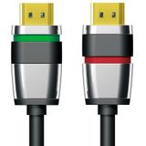 PureLink ULS1000-100 Aktives High Speed HDMI Kabel Ethernet mit Sicherheitsverschluss (HDMI 2.0 kompatibel, UltraHD Auflösung bis zu 4096x2304 Pixel (4K2K Quad FullHD 2160p), FullHD 3D, schwarz