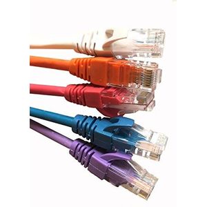 Smedz 1,5 Meter CAT6 LSZH UTP Kupfer LAN Patchkabel mit Snagless RJ45 Steckern - Orange