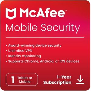 McAfee Mobile Plus - 1 apparaat - 1 jaar