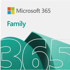 Microsoft 365 Family - 1 jaar abonnement