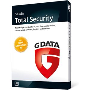 G Data Total Security (4-PC 1-jaar)