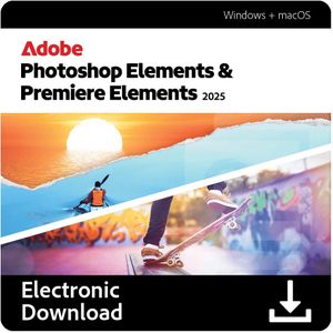 Adobe PhotoShop & Premiere Elements 2025 (1 device - 3  jaar)