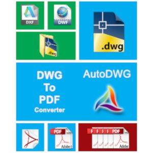 AutoDWG PDF to DWG Converter 2019 Pro