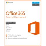 Microsoft - Office 365 Personal - Software - 1 Gebruiker - Jaarlicentie
