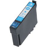 PrintAbout huismerk Inktcartridge T0802 Cyaan Geschikt voor Epson