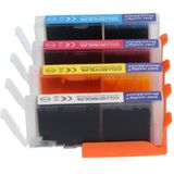 PrintAbout huismerk Inktcartridge CLI-551 C/M/Y/BK 4-kleuren Multipack Geschikt voor Canon