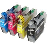PrintAbout huismerk Inktcartridge LC-422VAL 4-kleuren Multipack Geschikt voor Brother