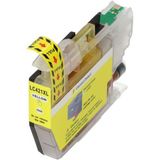 PrintAbout huismerk Inktcartridge LC-421XLY Geel Hoge capaciteit Geschikt voor Brother
