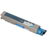 PrintAbout huismerk Toner 43459331 Cyaan Geschikt voor OKI