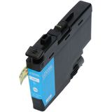 PrintAbout huismerk Inktcartridge LC-3233C Cyaan Geschikt voor Brother